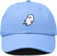 Dalix Ghost Embroidered Low Crown Cap