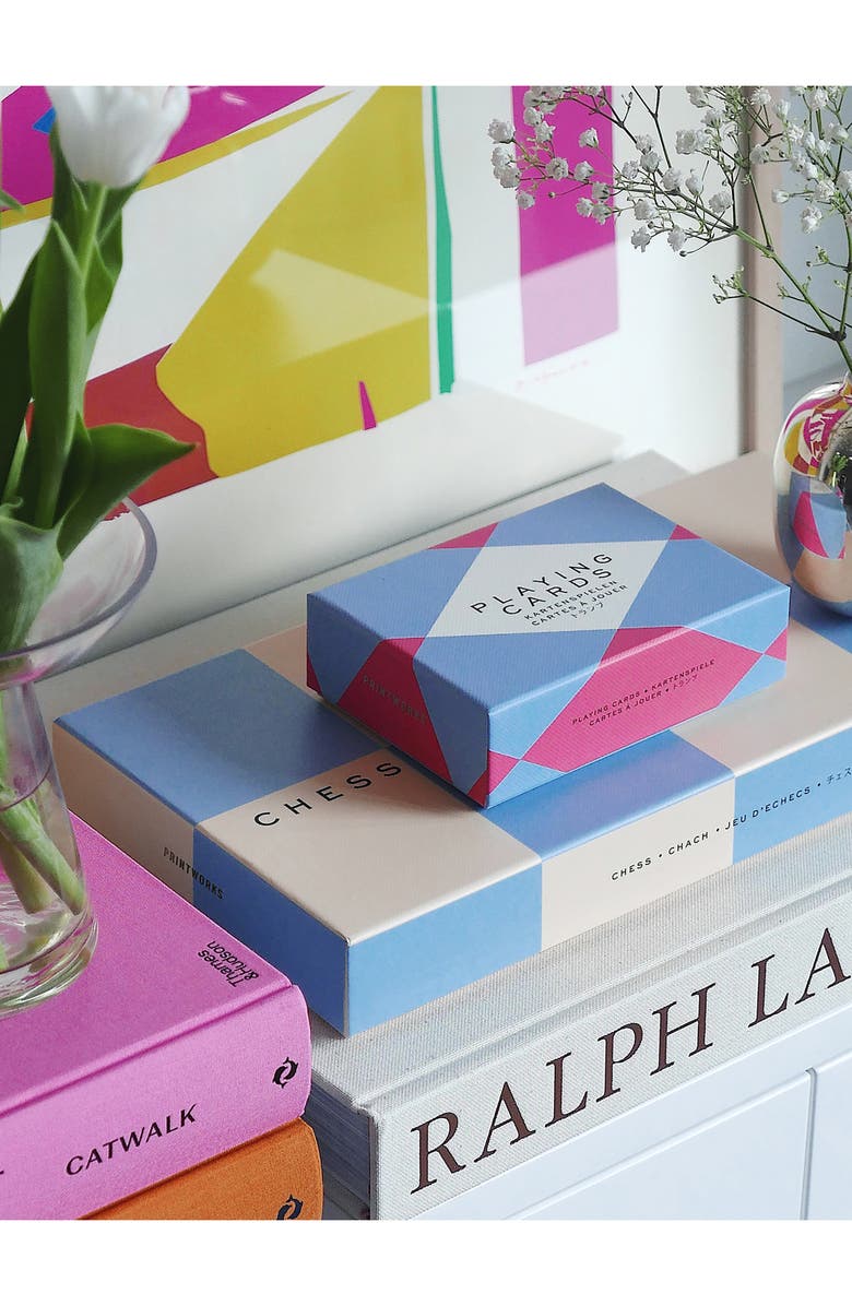 PRINTWORKS Playing Cards, Alternate, color, Blue/ Multi