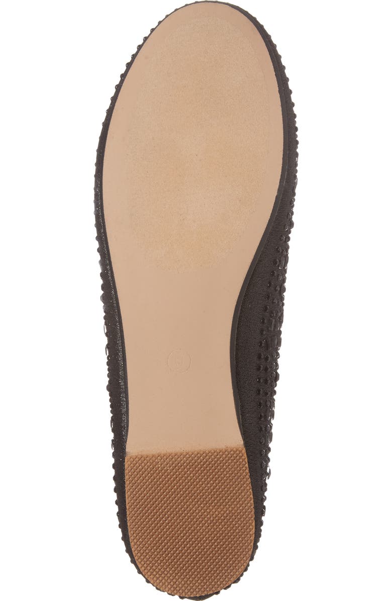 Lauren Lorraine Brooke Crystal Embellished Ballet Flat, Alternate, color,