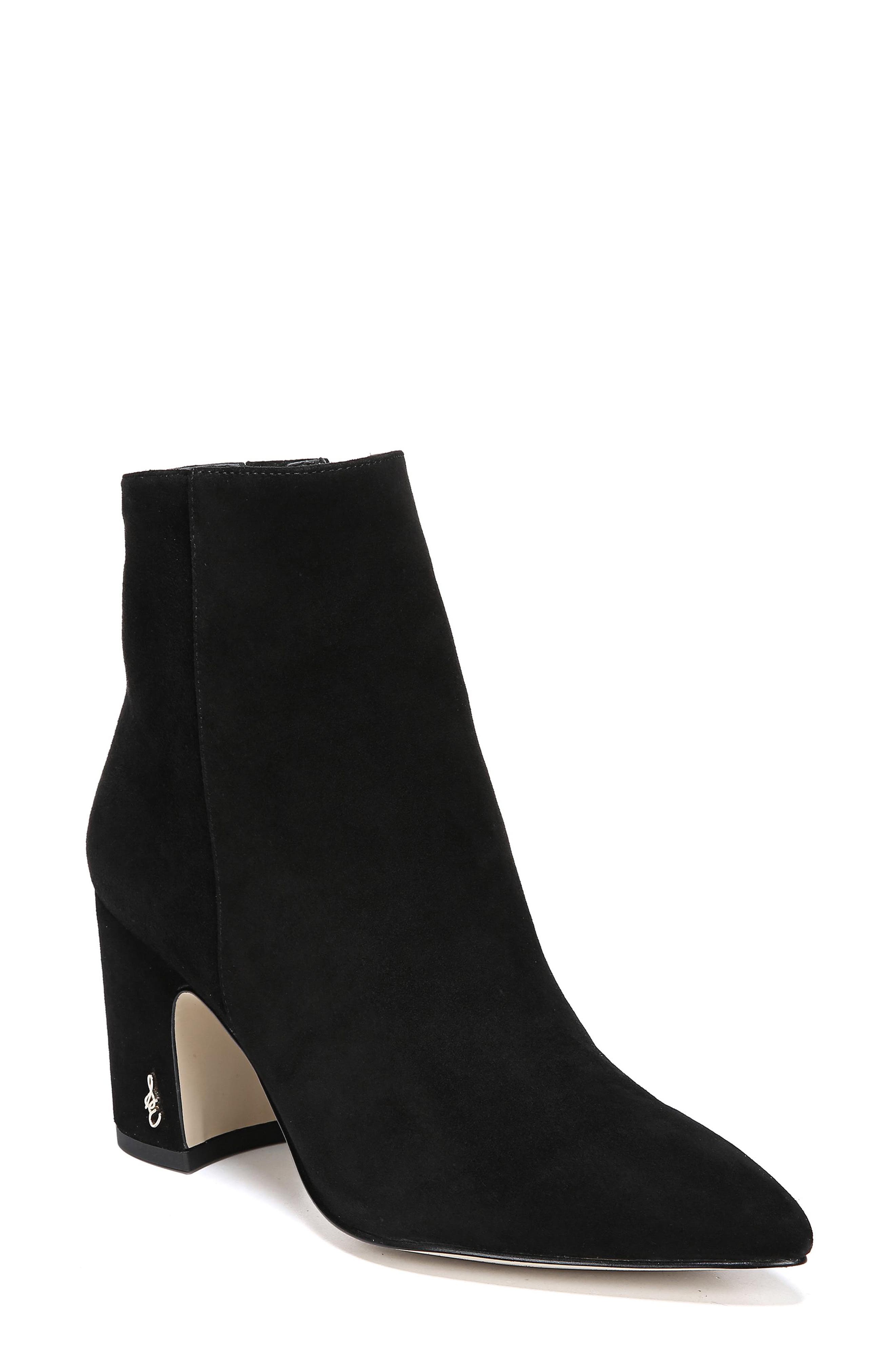 Sam Edelman Hilty Genuine Calf Hair Bootie, Main, color, 