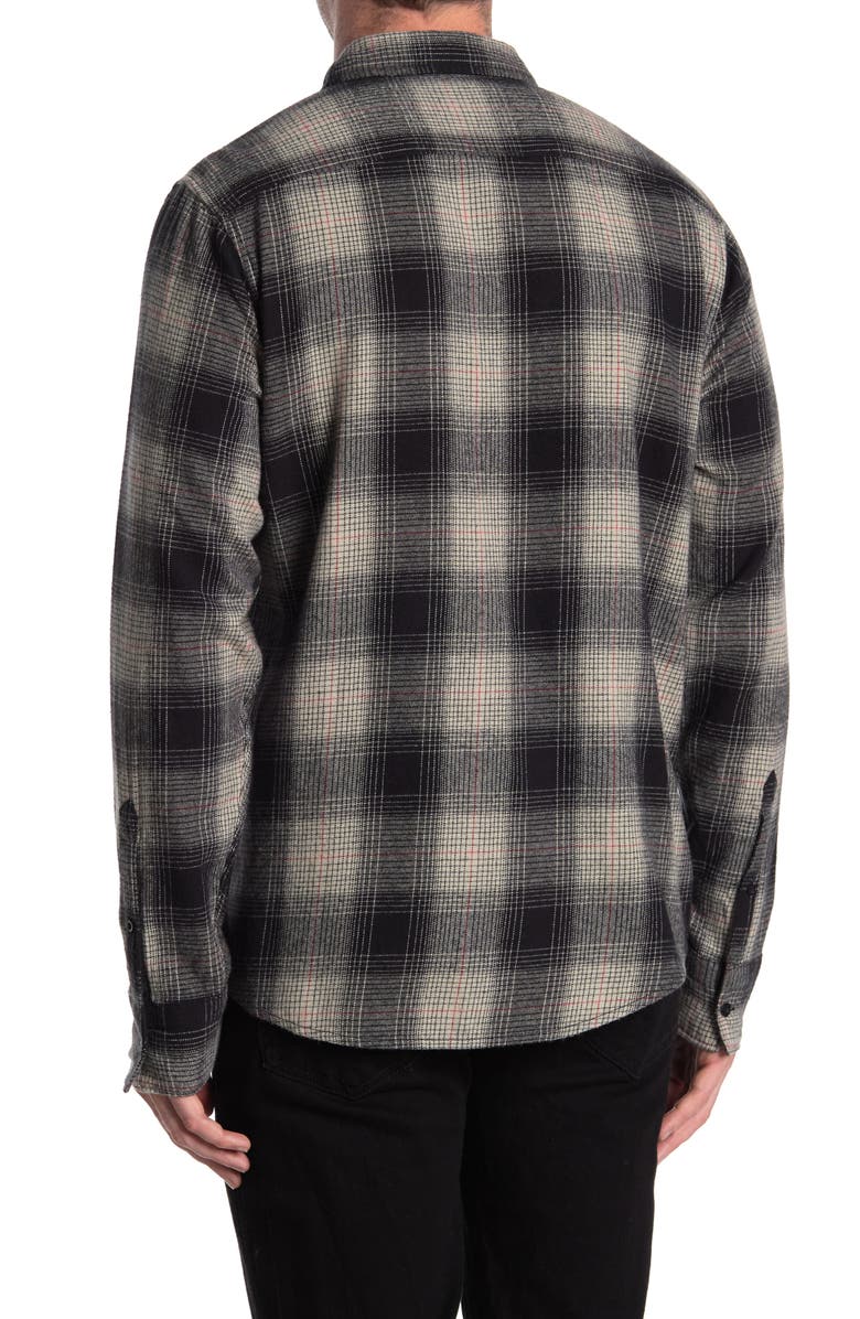 Abound Plaid Flannel Long Sleeve Shirt, Alternate, color,