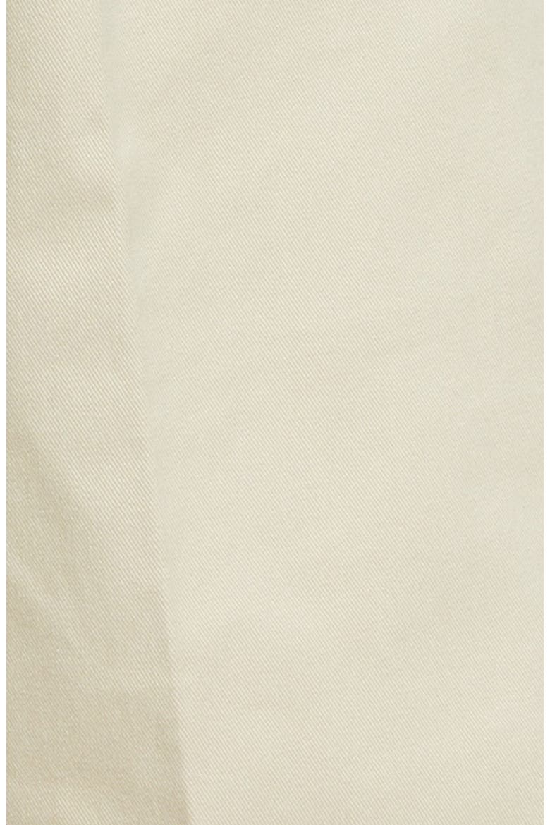 Charleston Flat Front Stretch Cotton Khakis, Alternate, color, STONE