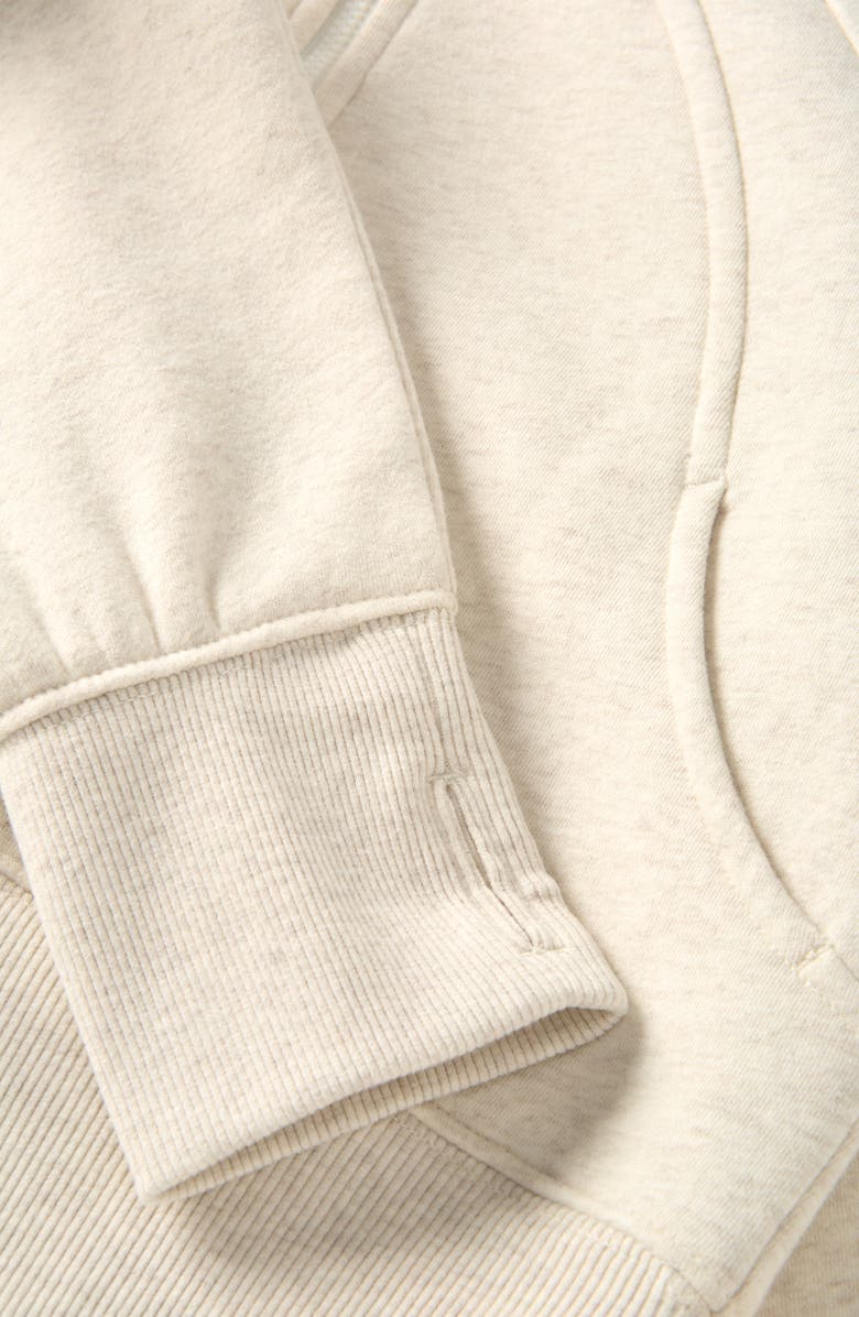 Zella Girl Kids' Cloud Fleece Full Zip Hoodie, Alternate, color, 