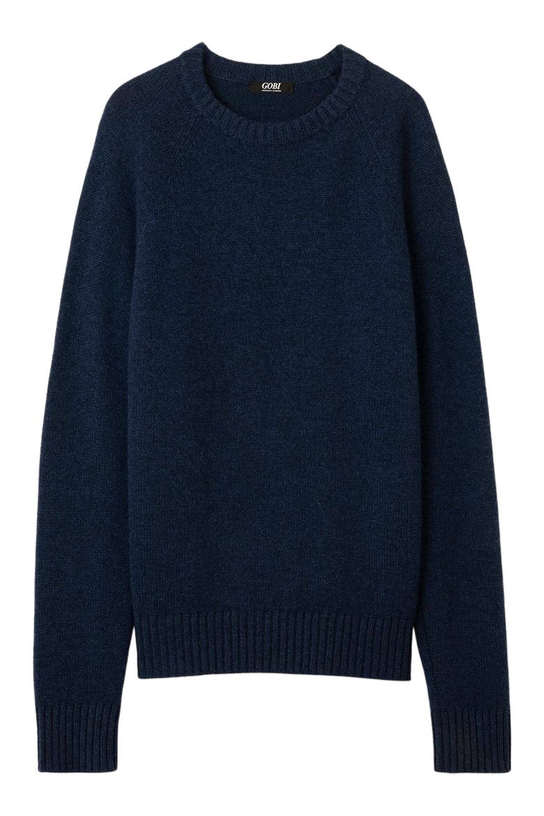 Cashmere Raglan Sweater, Main, color, eclipse