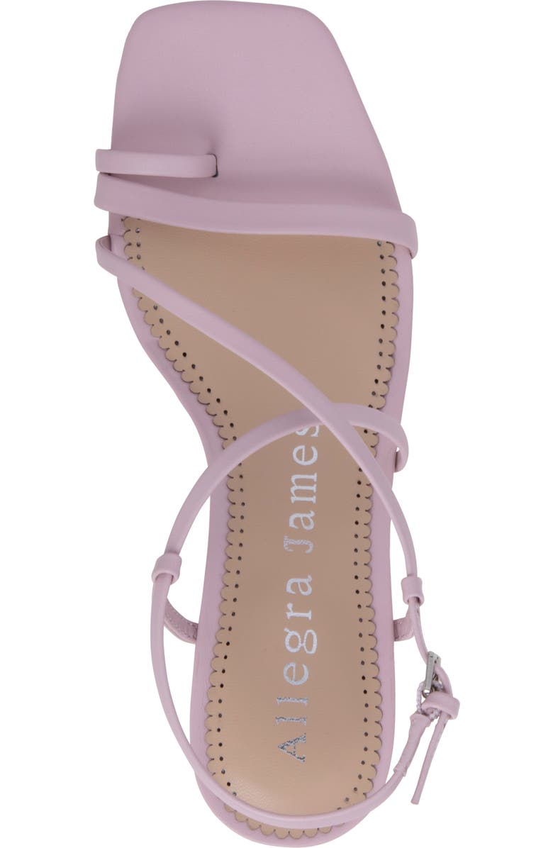 Allegra James Colette Leather Strappy Sandal, Alternate, color,