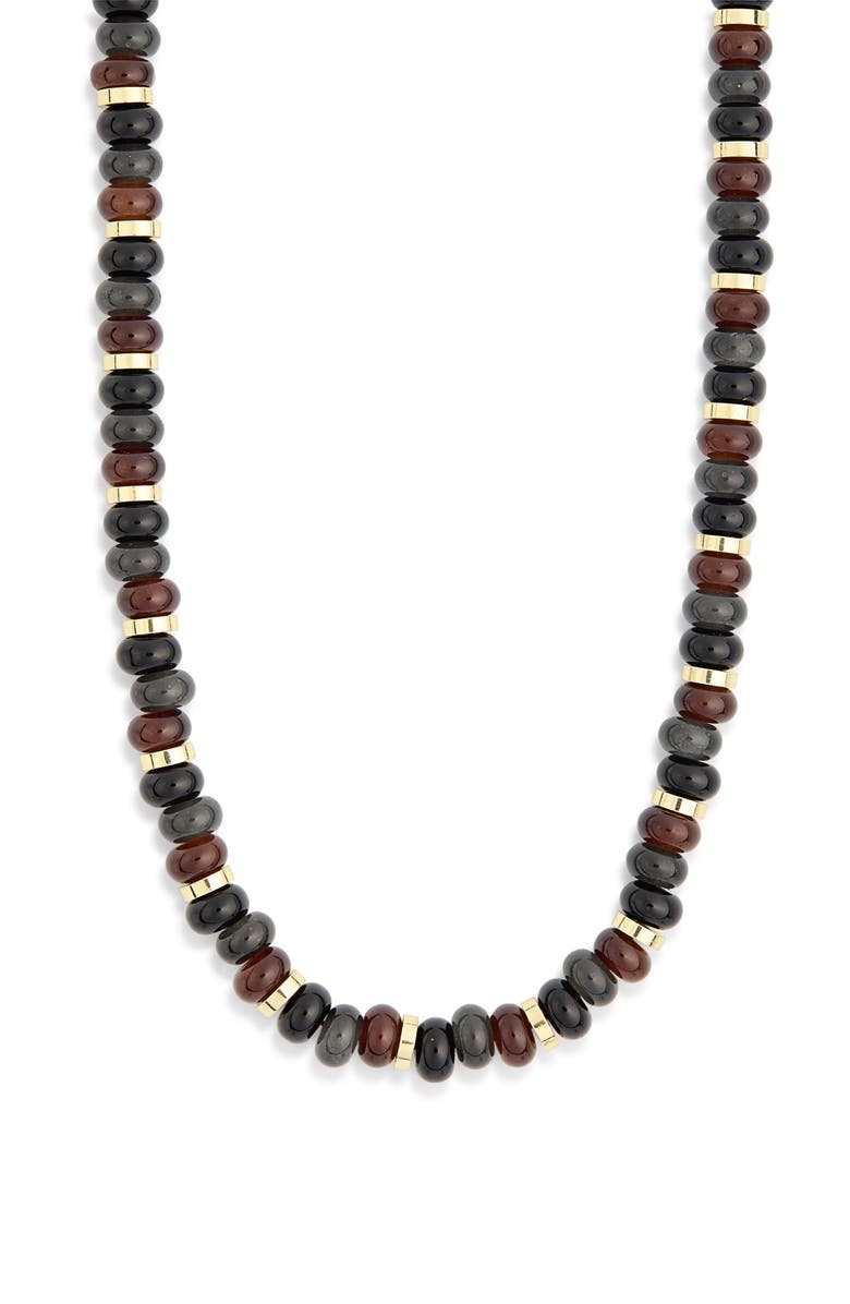 Leith Beaded Necklace, Alternate, color, Neutral Multi- Gold
