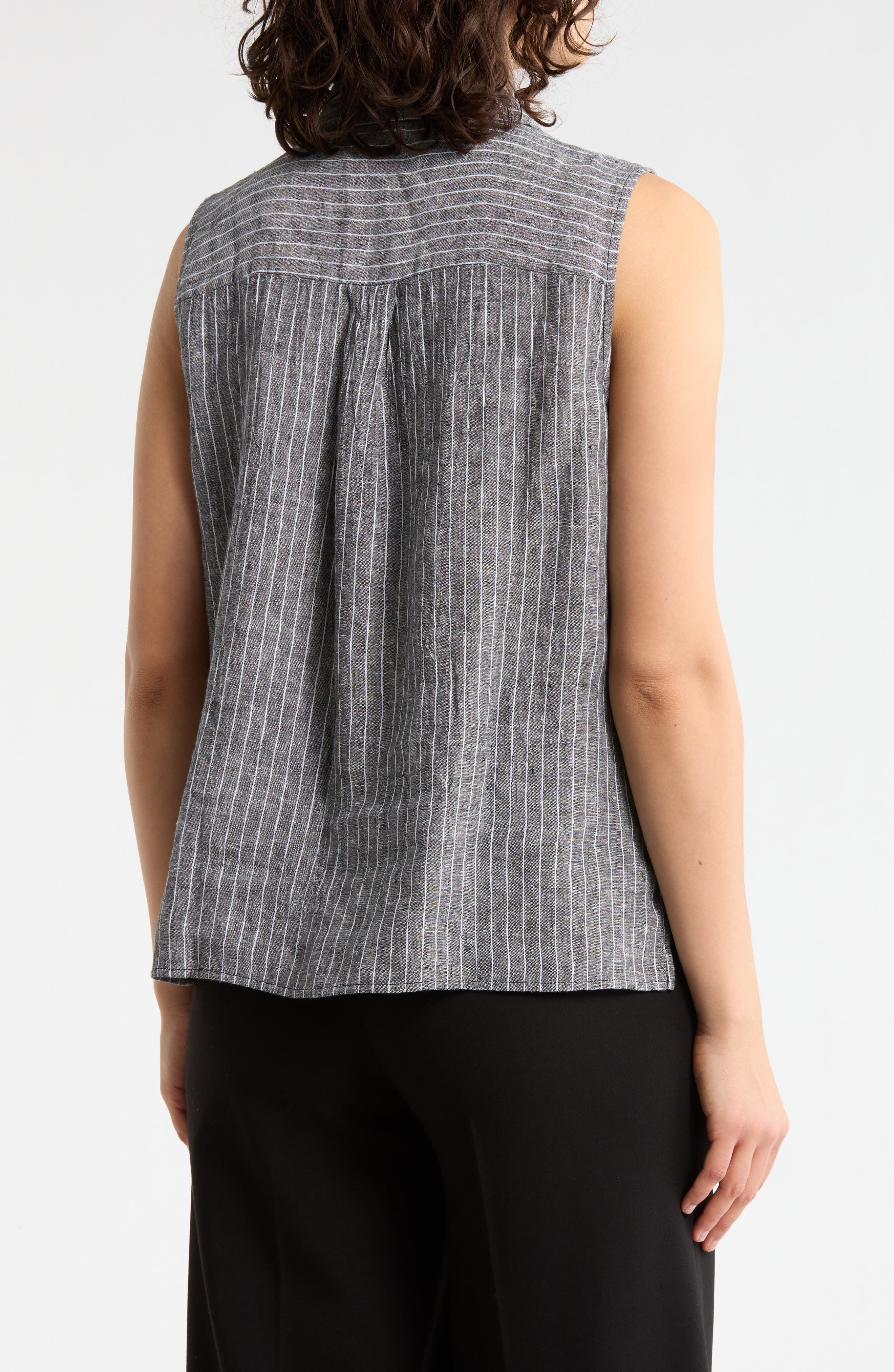 Classic Collared Organic Linen Shirt - image 2