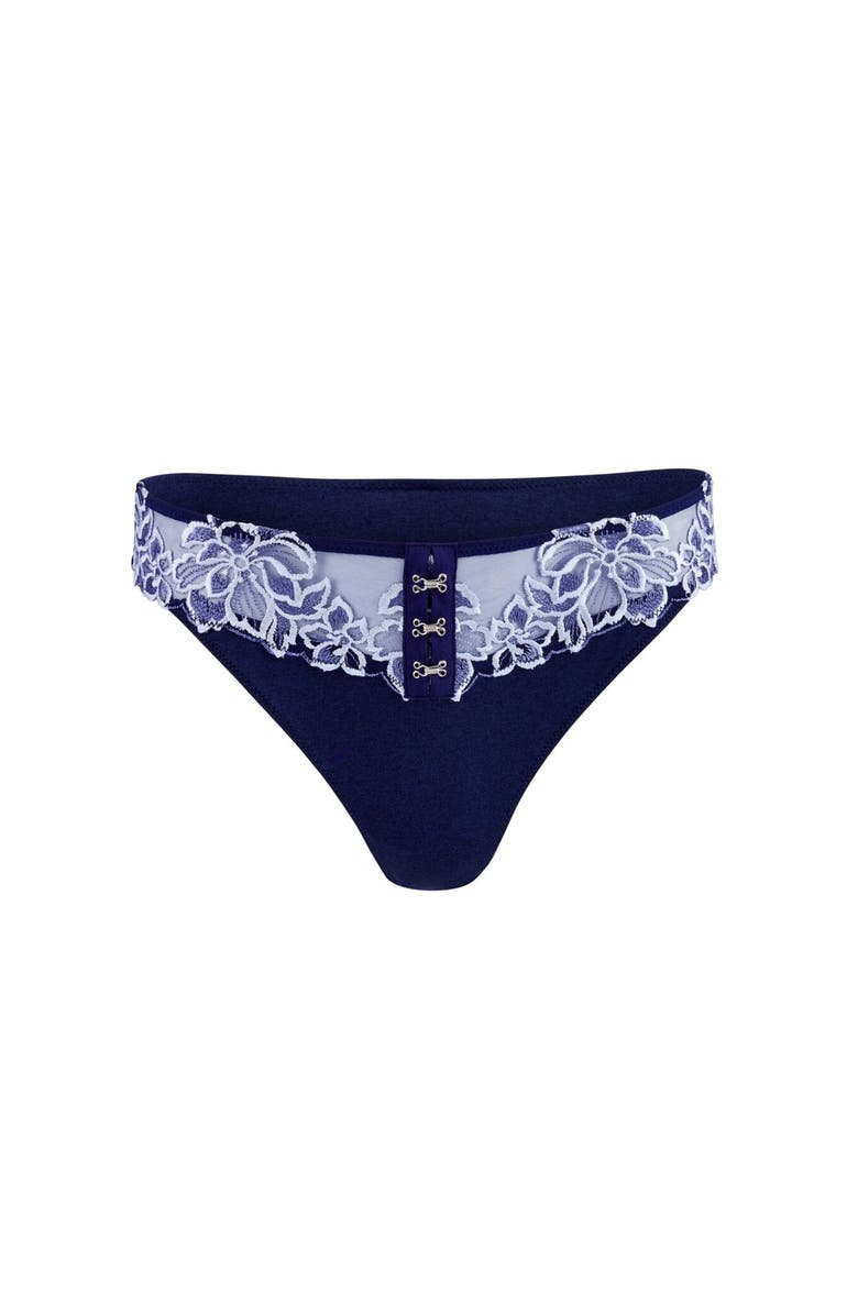 Adore Me Britta Brazilian Panties, Alternate, color, Dark Blue