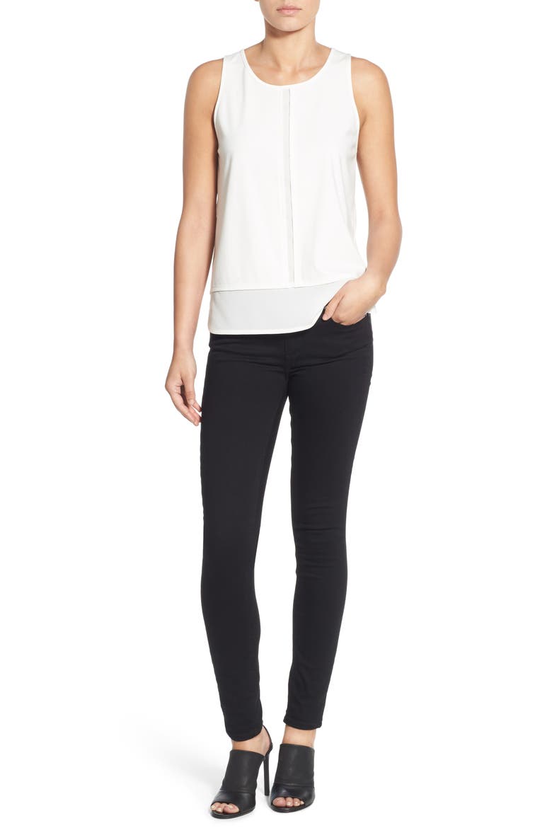 Transcend - Verdugo Ultra Skinny Jeans, Alternate, color, BLACK SHADOW