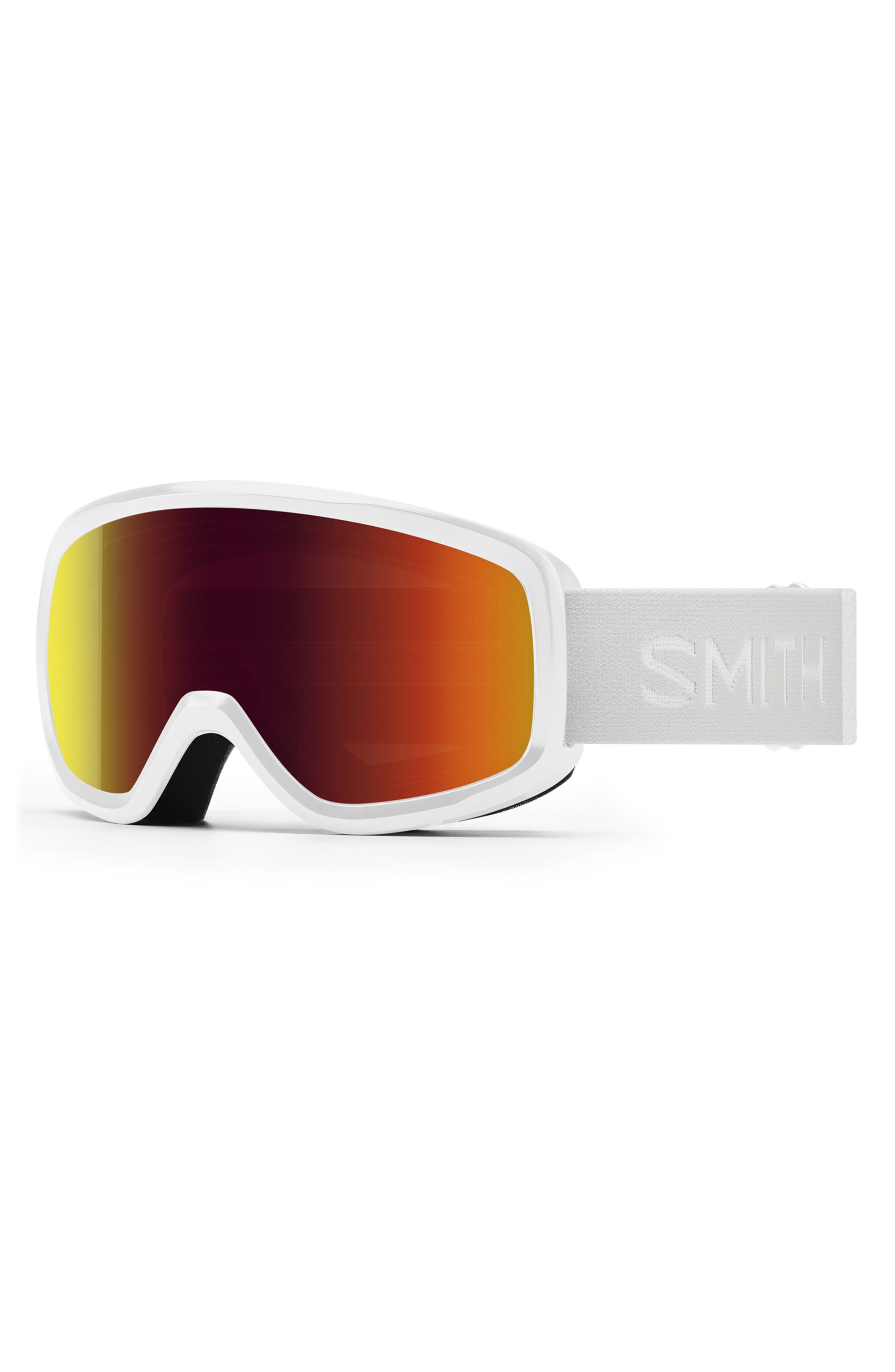 WHITE / RED SOL-X MIRROR
