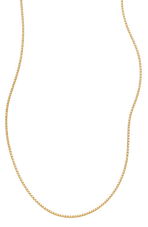 Box Chain Necklace