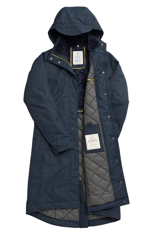 Seasalt Cornwall Janelle Waterproof Coat In Blue