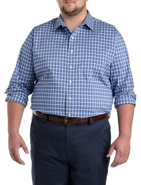 Big & Tall Plaid Dress Shirt