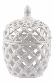 A & B Home Ballas Bird Large Lidded Jar