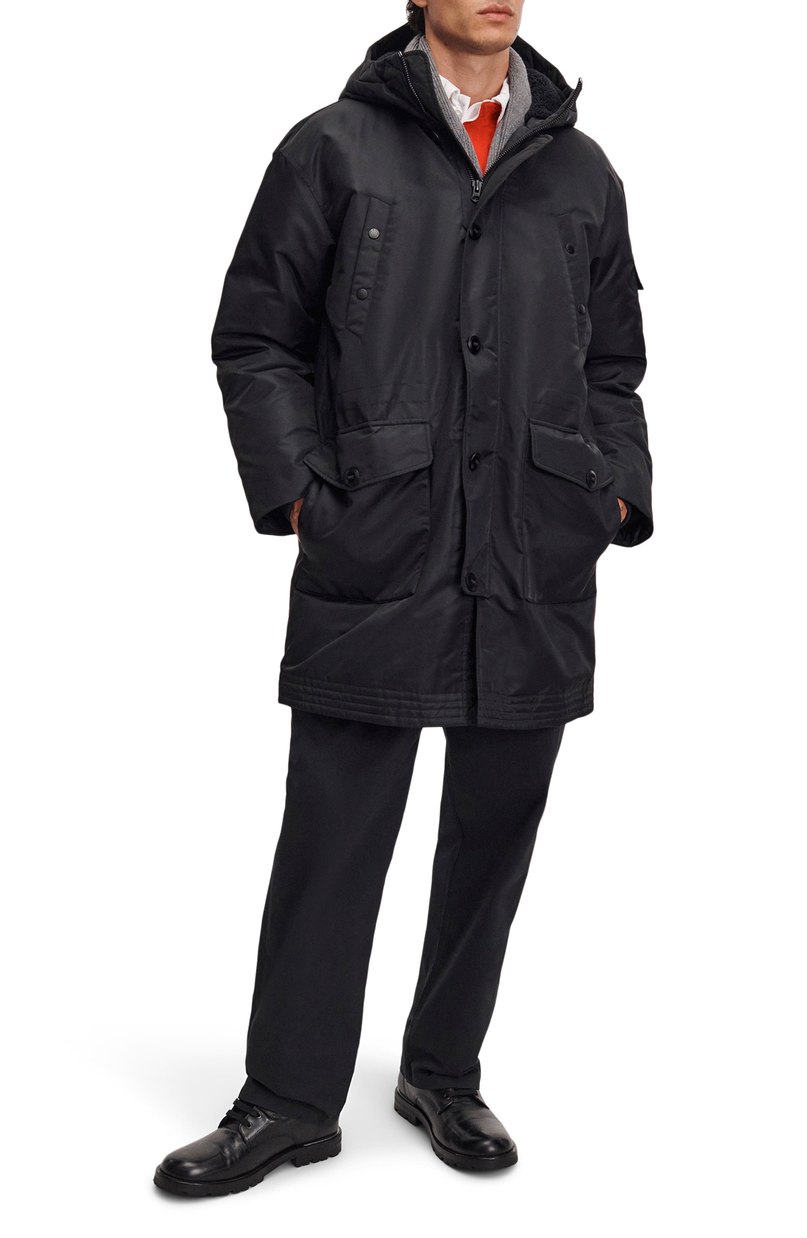 rag & bone Milner Nylon Snorkel Jacket (Men) | Nordstrom