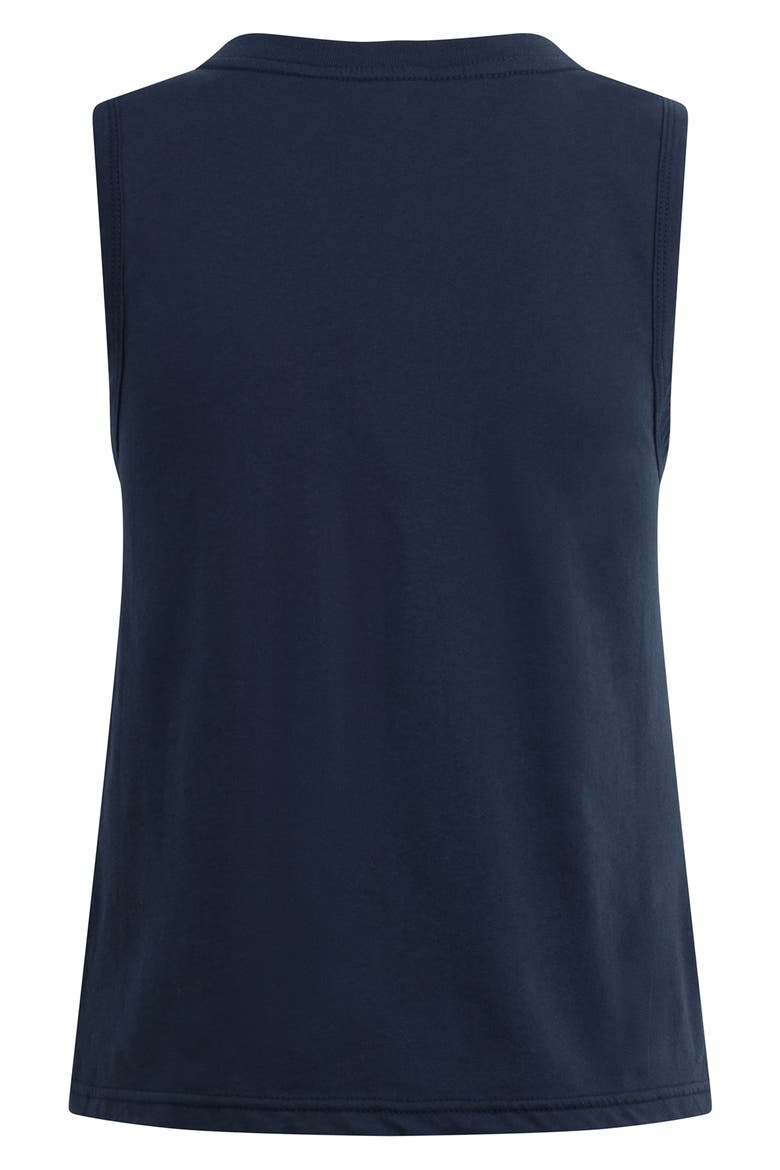 The Everyday Organic Cotton V-Neck Tank, Alternate, color, NAVY