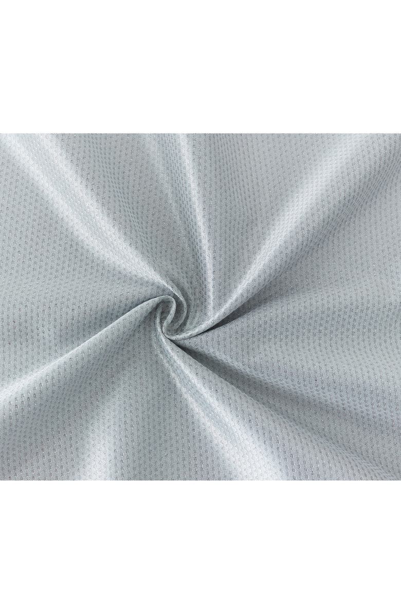DAINTY HOME Stars Set of 2 Metallic Panel Curtains, Alternate, color, 