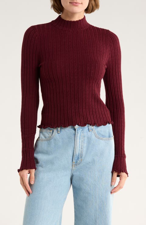 Pointelle Stitch Top