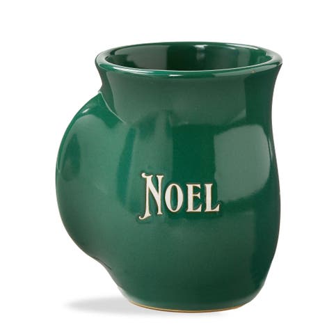Noel Handwarmer Mug Ceramic Drinkware for Cozy Winter