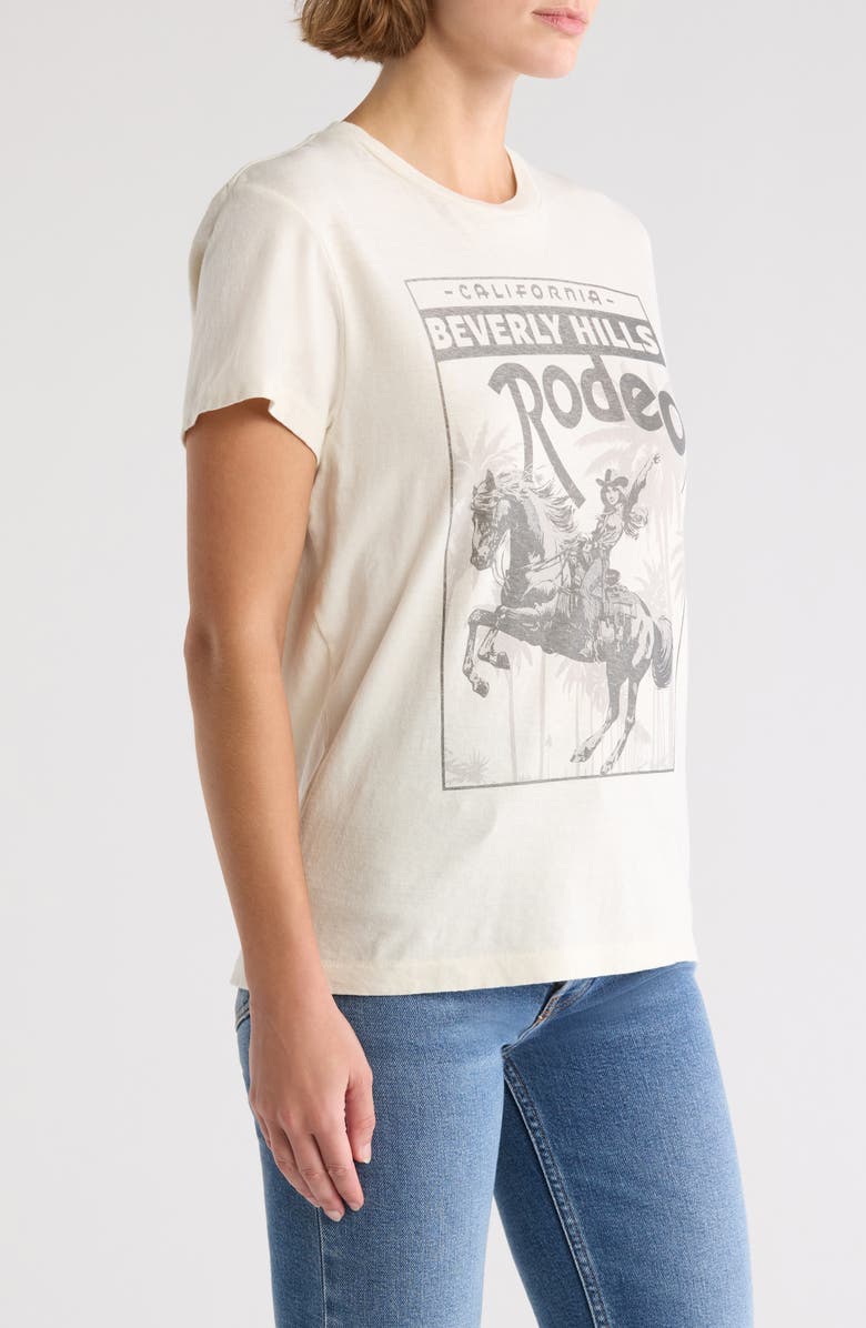Re/Done Rodeo Drive Cotton Graphic T-Shirt, Alternate, color, 