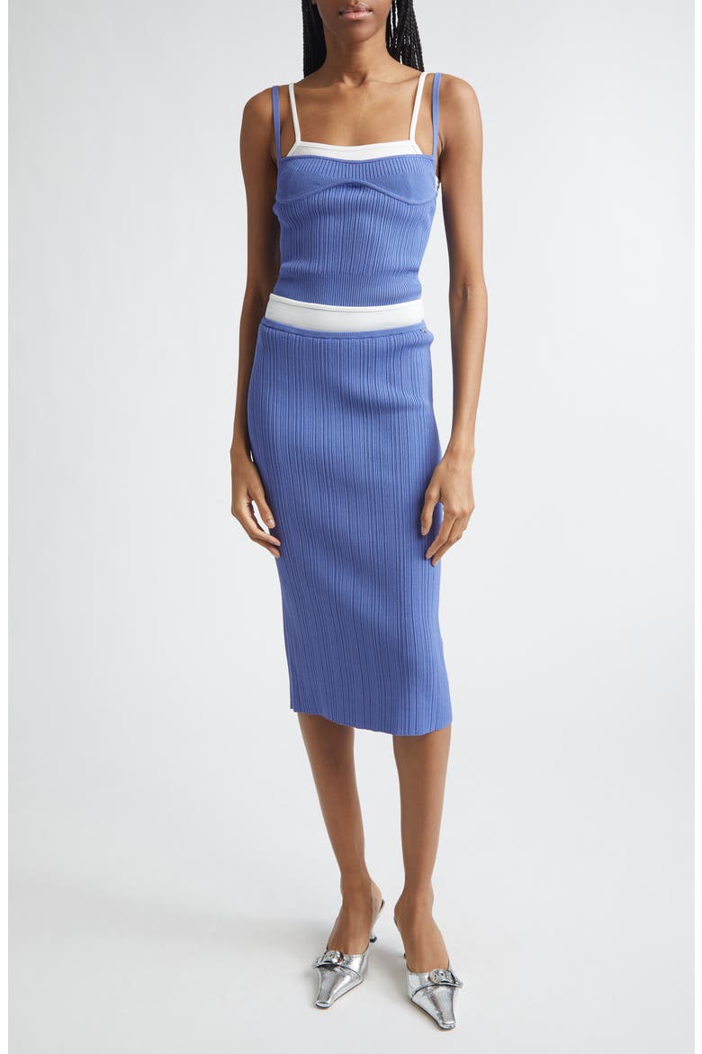 Zinia Skirt, Alternate, color, BLUE STAR