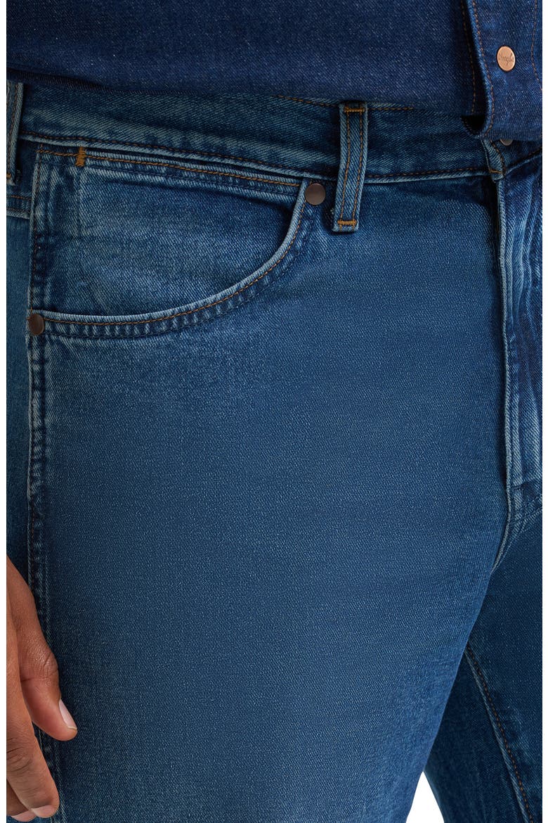Loose Straight Leg Jeans, Alternate, color, RETRO BLUE