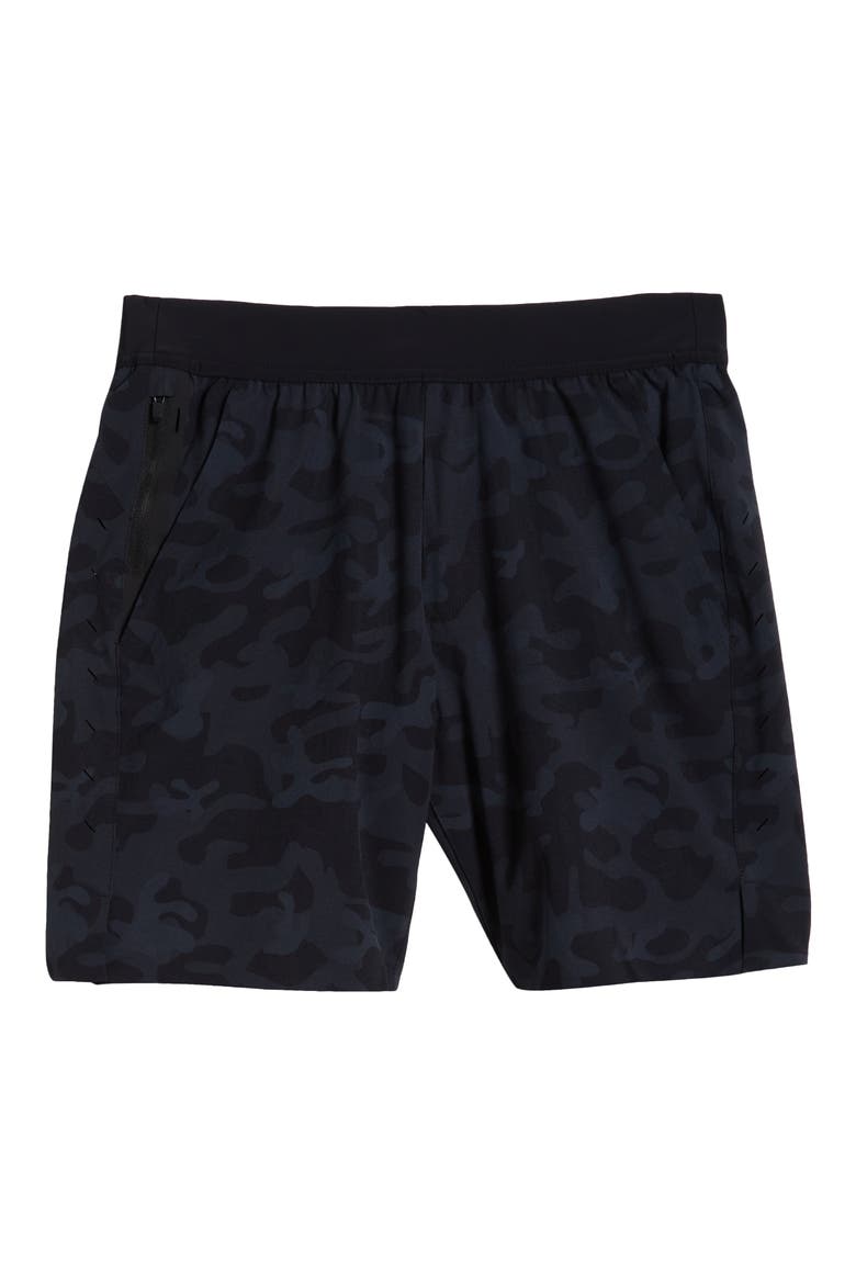 Interval Unlined 7-Inch Training Shorts, Alternate, color, BLACK CAMO
