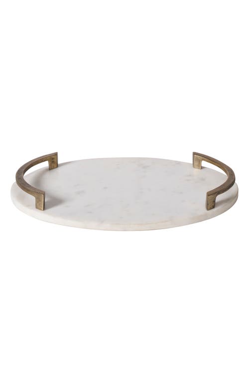 Renwil Marble Decorative Tray In Neutral