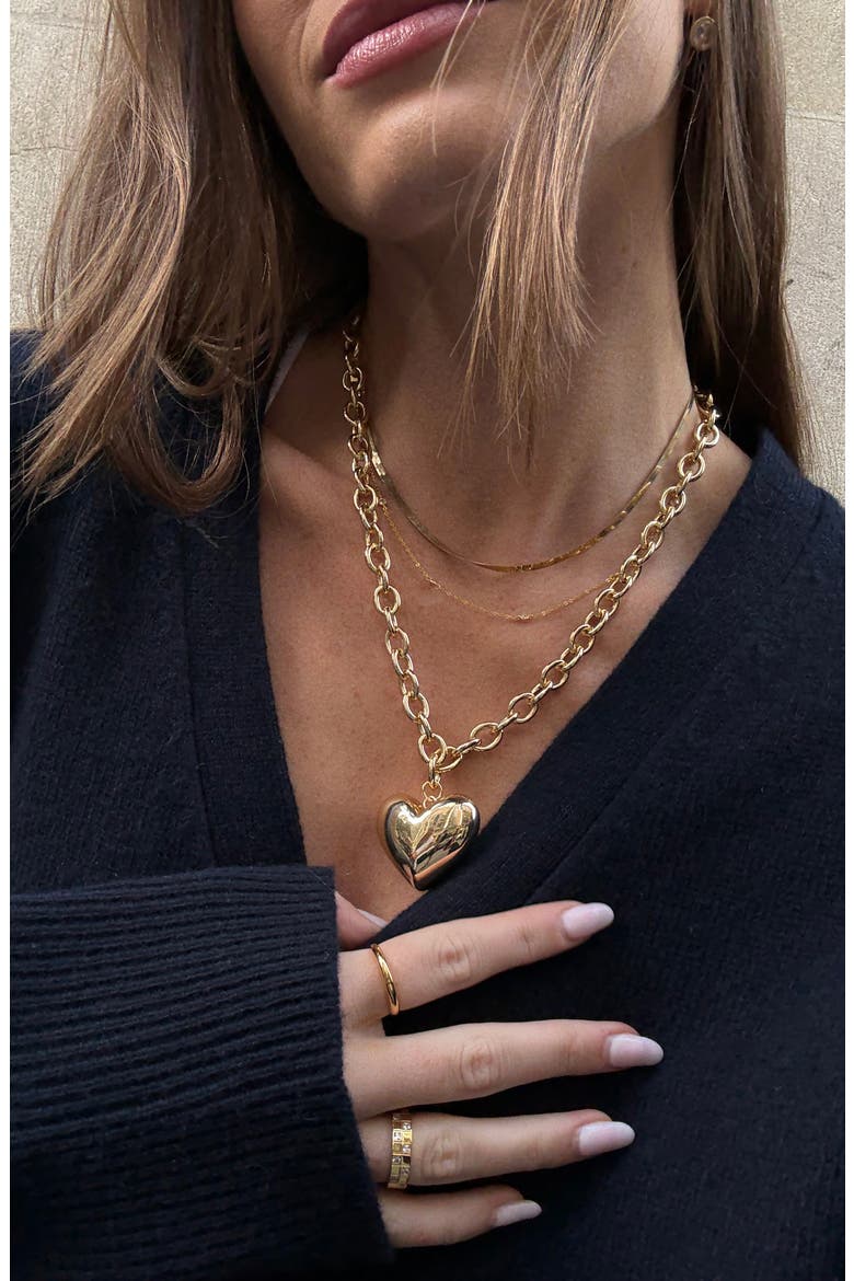 Millie Necklace, Alternate, color, GOLD