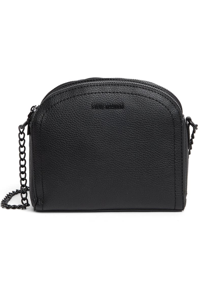 Steve Madden Dome Top Zip Crossbody Bag, Main, color,