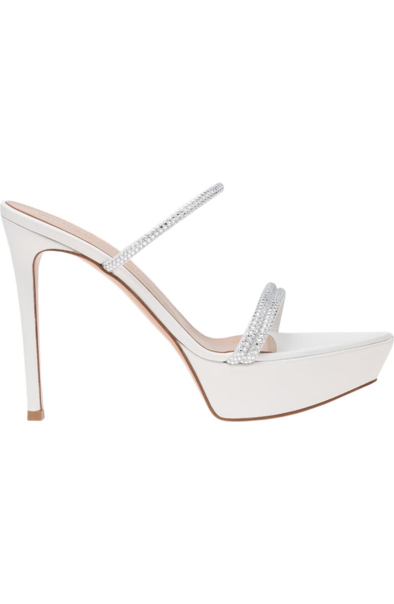 Gianvito Rossi Cannes Platform, Main, color, White
