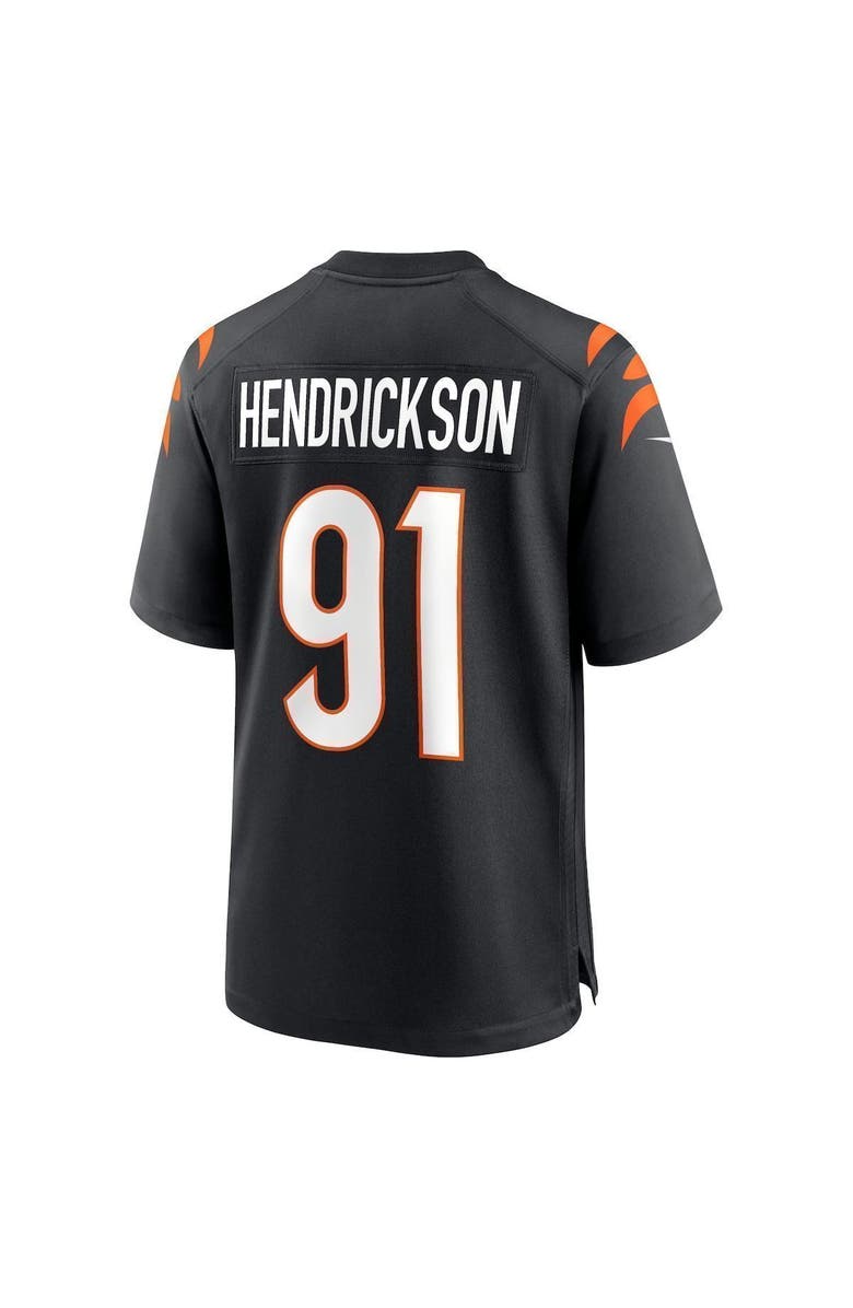 Nike Men's Nike Trey Hendrickson Black Cincinnati Bengals Team Game Jersey, Alternate, color, 