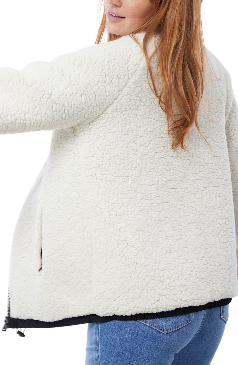 Ingrid & Isabel<sup>®</sup> Reversible Faux Shearling Maternity Jacket, Alternate, color, 