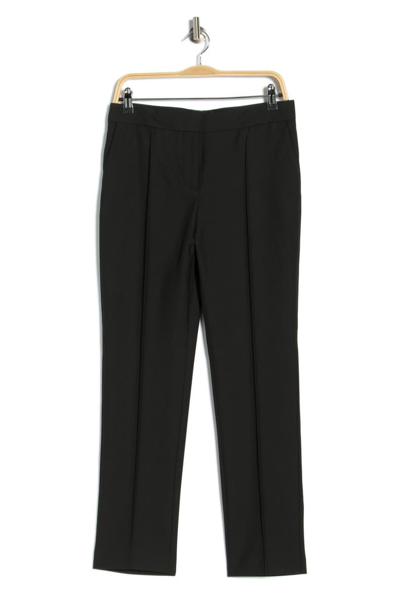 Pintuck Pants, Alternate, color, NOIR