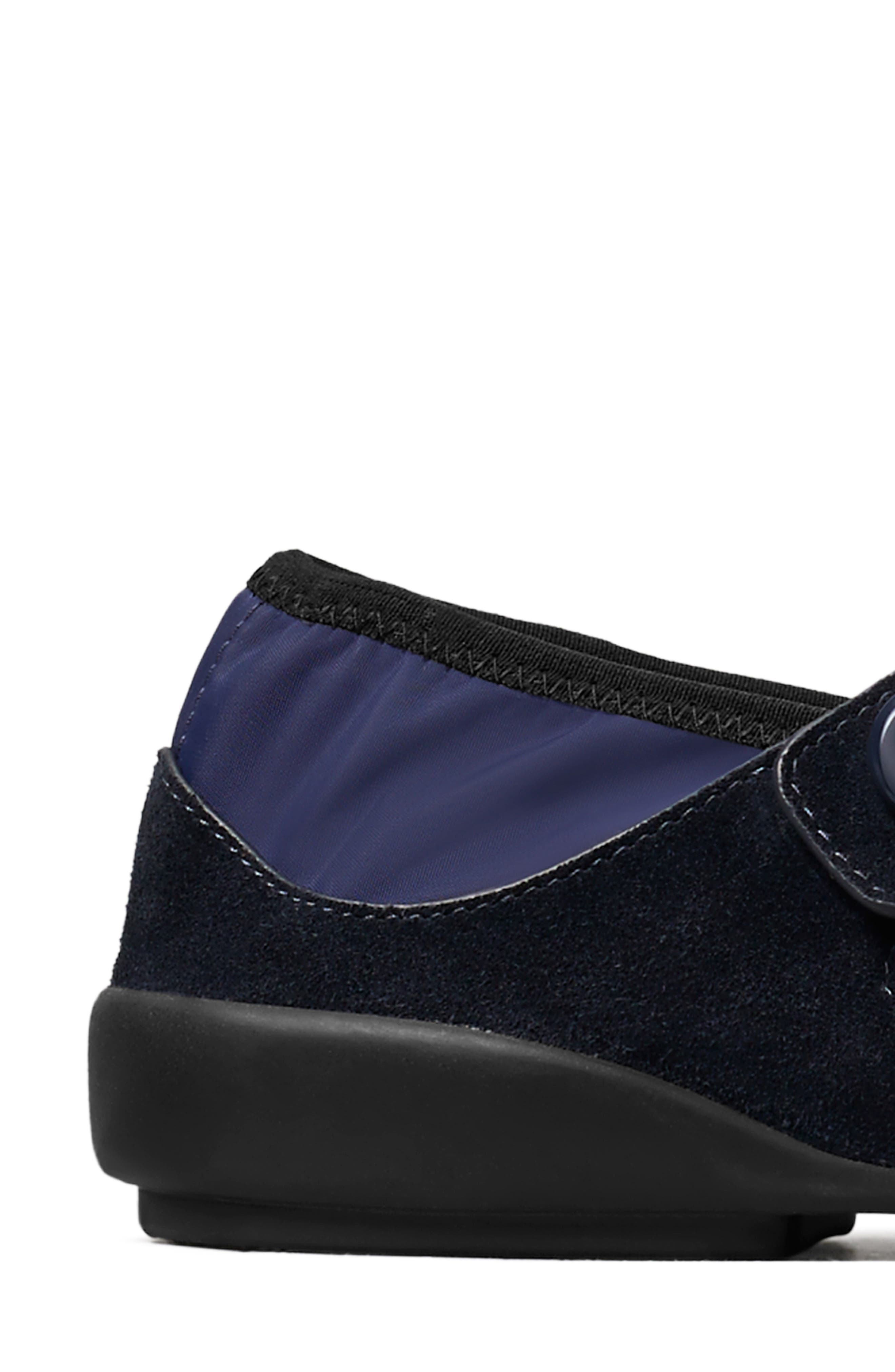 Tory Burch Romy Mary Jane Flat, Alternate, color, Newport Navy / Newport Navy