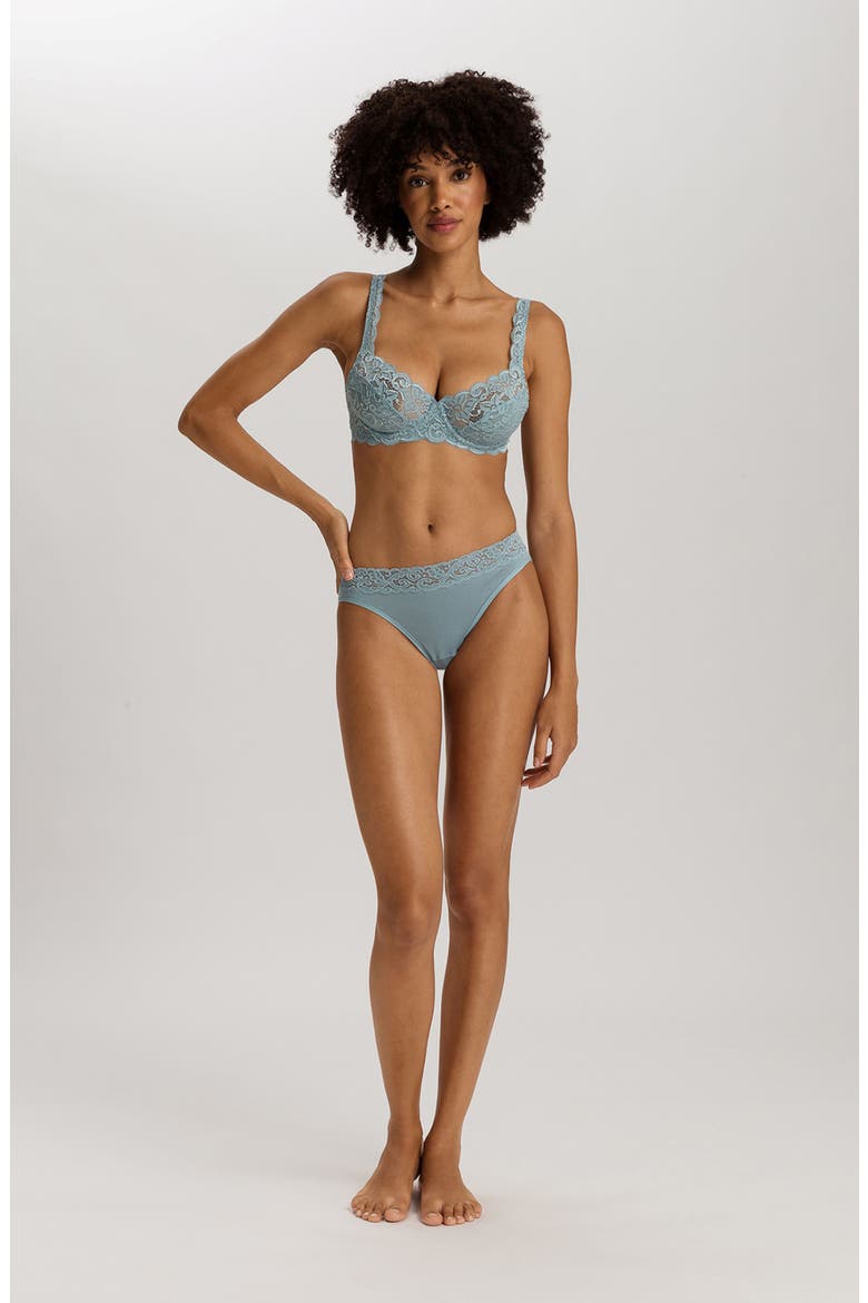 Luxury Moments Underwire Bra, Alternate, color, TOURMALINE BLUE