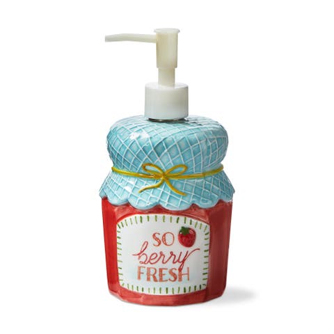Jam Jar Soap Pump Multi Earthenware Summer