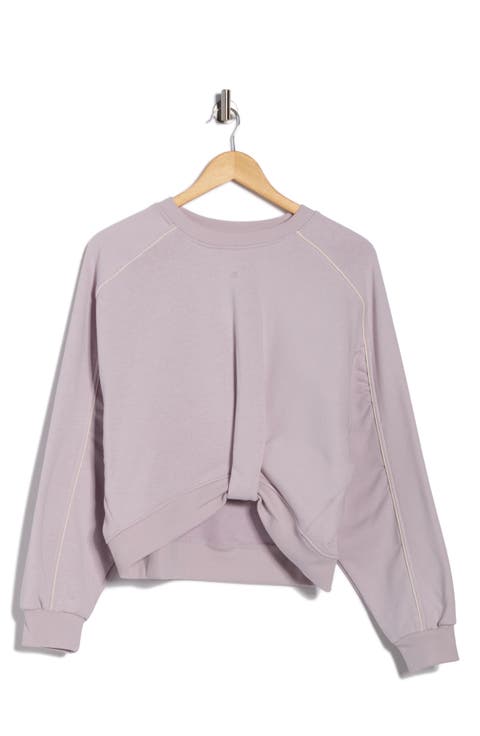 Piped Crewneck Sweatshirt