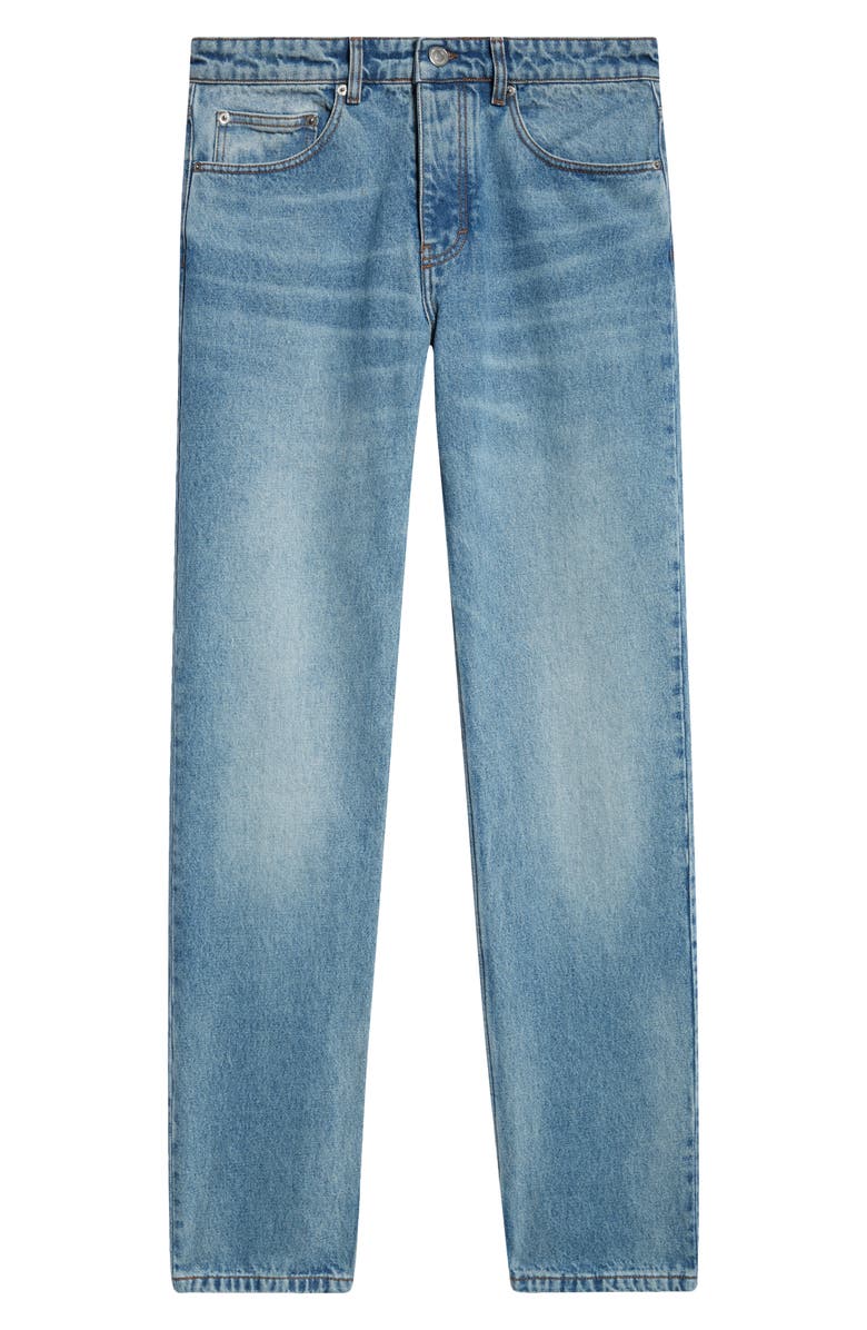 AMI PARIS Classic Fit Jeans, Alternate, color, Used Blue/480
