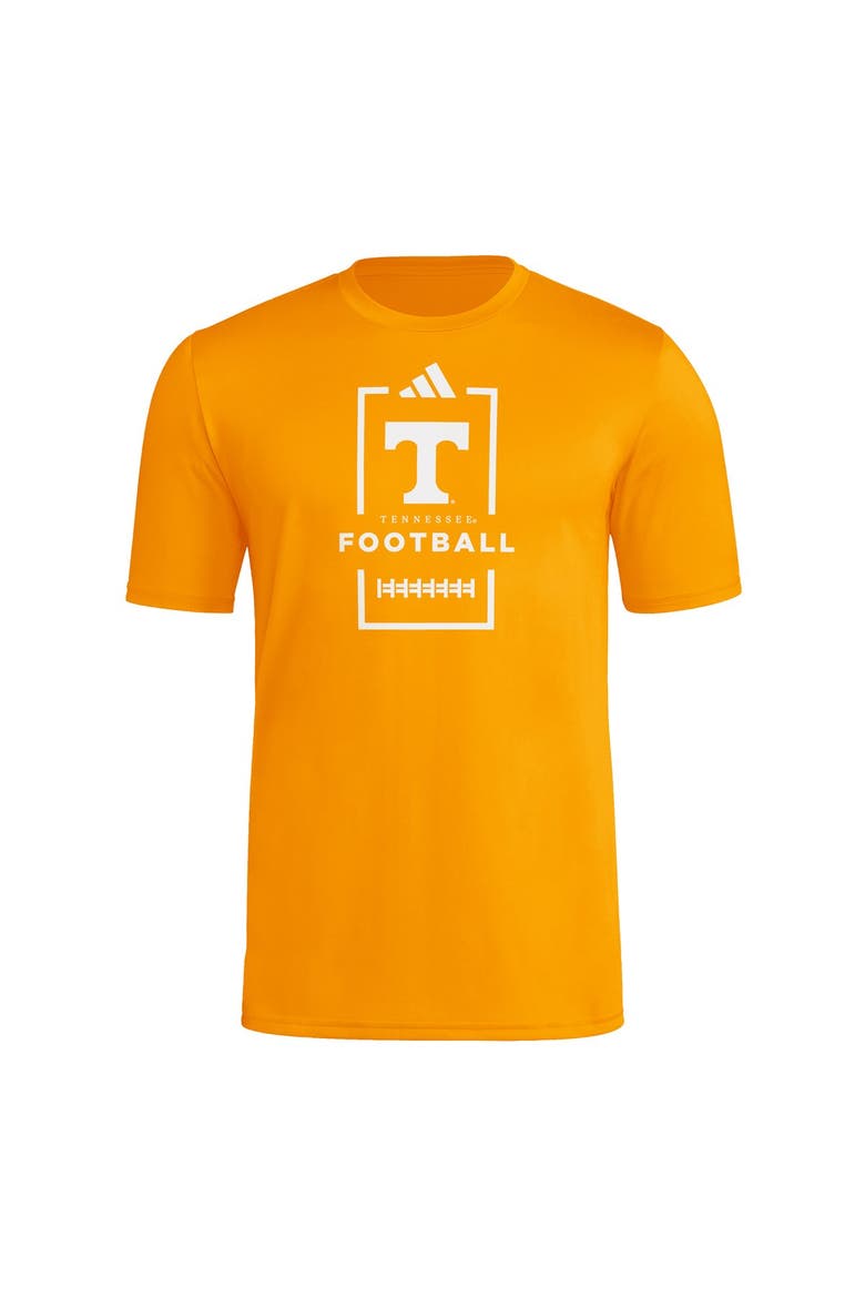 Men's adidas  Tennessee Orange Tennessee Volunteers Football Poly T-Shirt, Alternate, color, Tennessee Orange