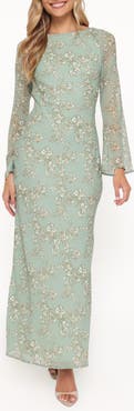 Petal & Pup Yolanda Floral Long Sleeve Open Back