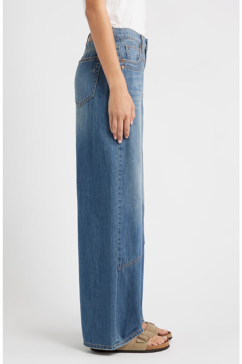 Oversize Wide Leg Baggy Jeans, Alternate, color, MED.WASH