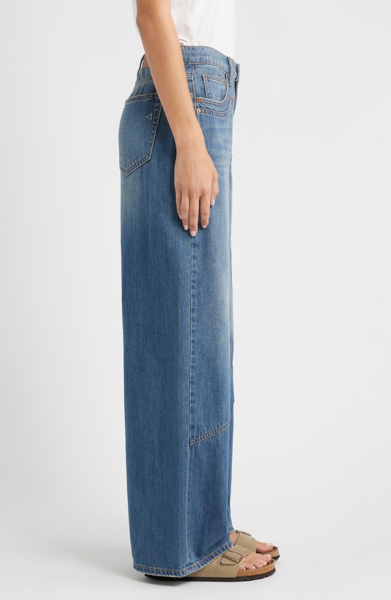 HIDDEN JEANS Oversize Wide Leg Baggy Jeans, Alternate, color, Med.wash