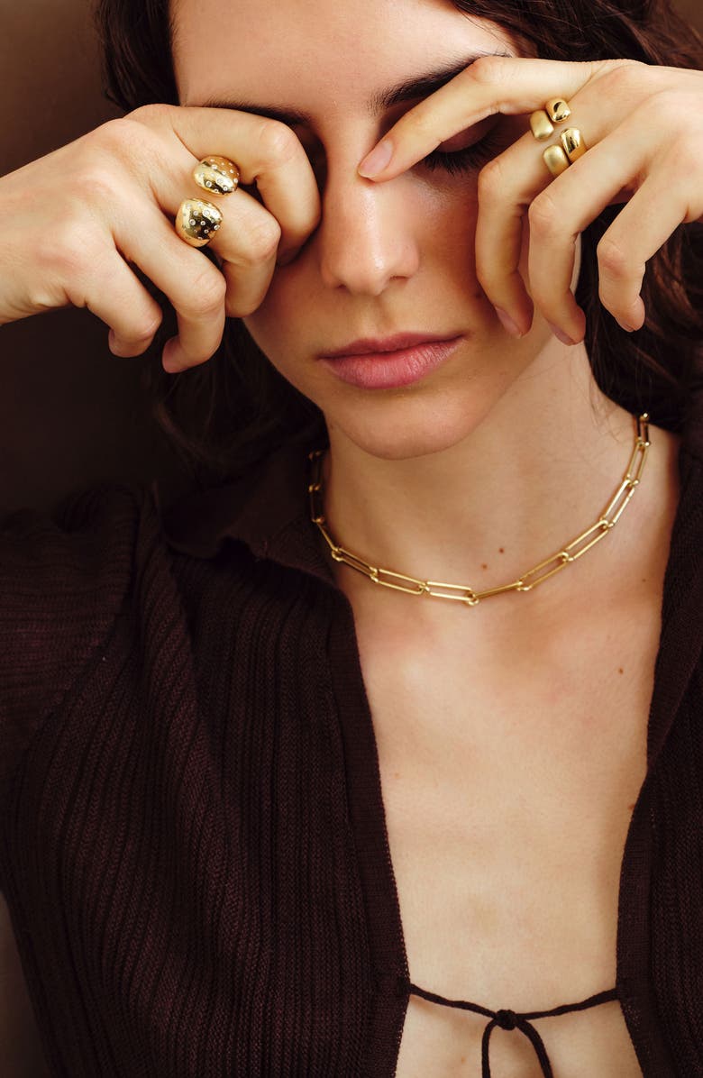 Kloto Mia Diamond Bypass Ring, Alternate, color, Gold