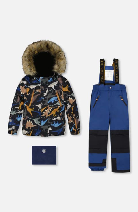 Two-Piece Play Snowsuit with Dinosaurs Jacket (Little Kid & Big Kid)