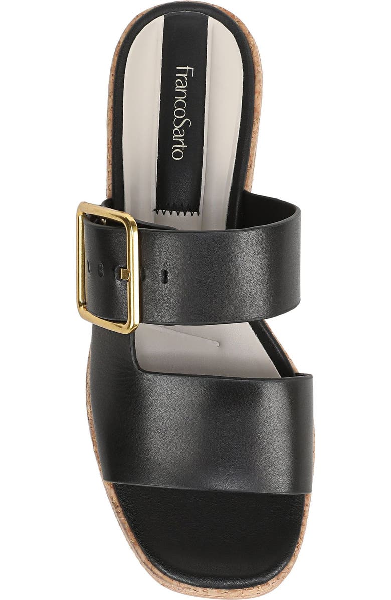 Franco Sarto Taziana Platform Wedge Sandal, Alternate, color, Black