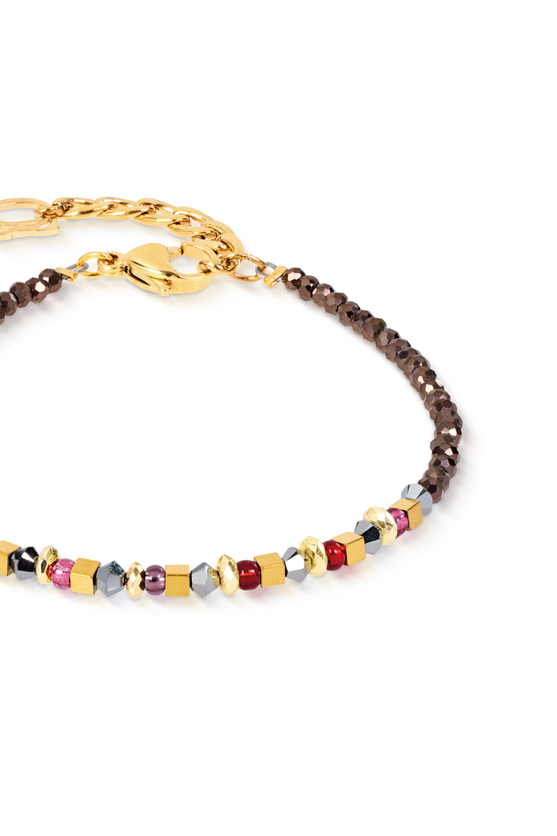 Bracelet Golden Whisper, Alternate, color, Brown-Red