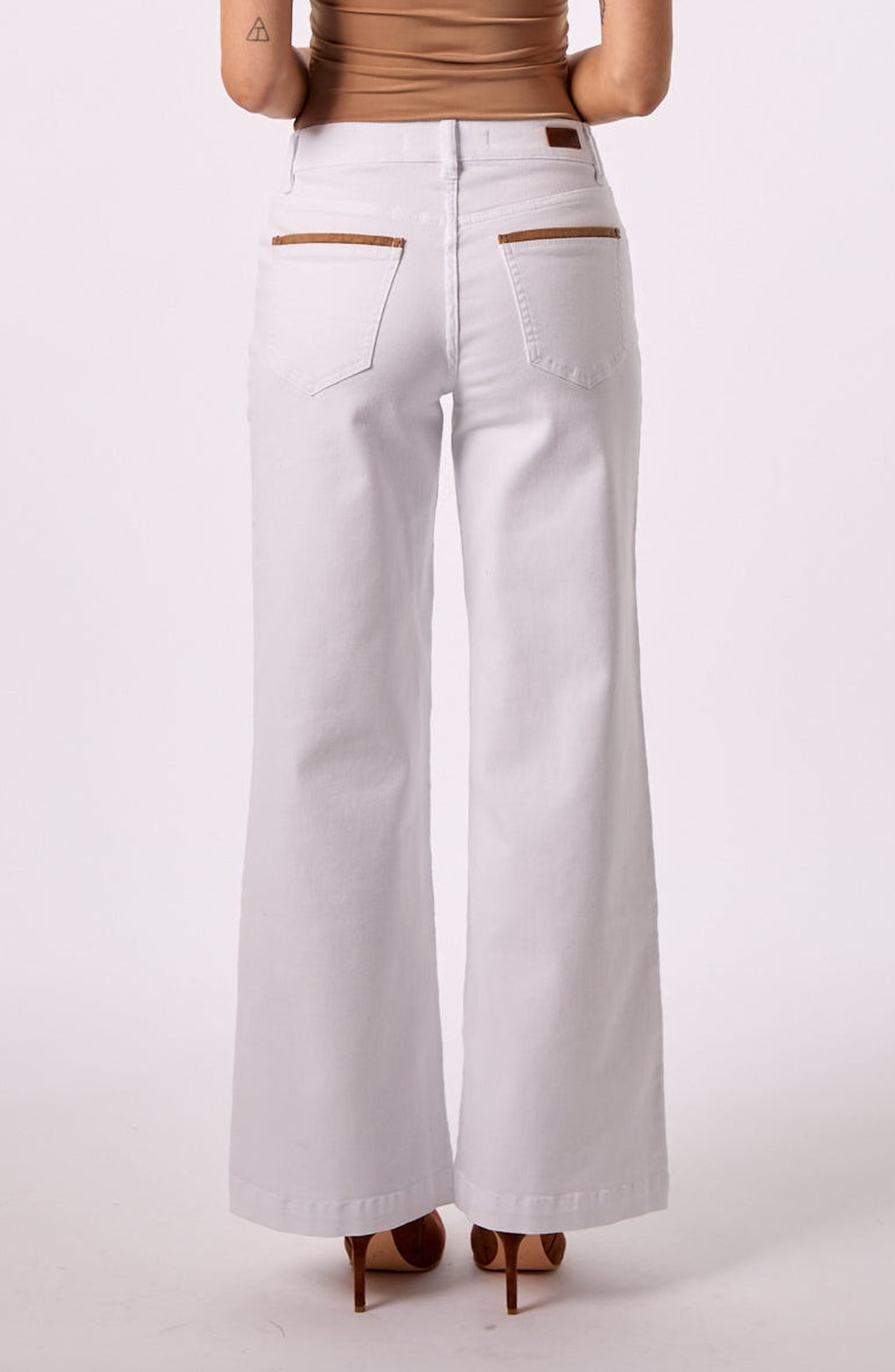 Sadie Mid Rise Wide Leg Jeans - image 2