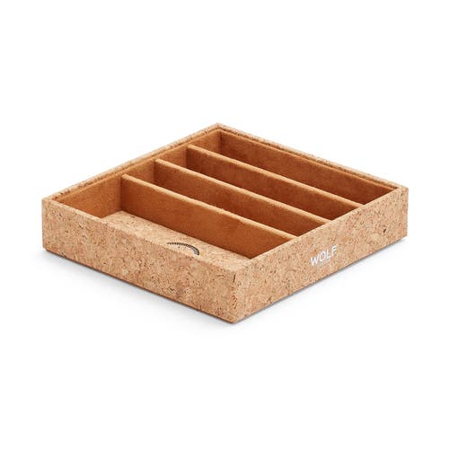Wolf X Analog Shift 1976 Collection Strap Changing Tray In Cork