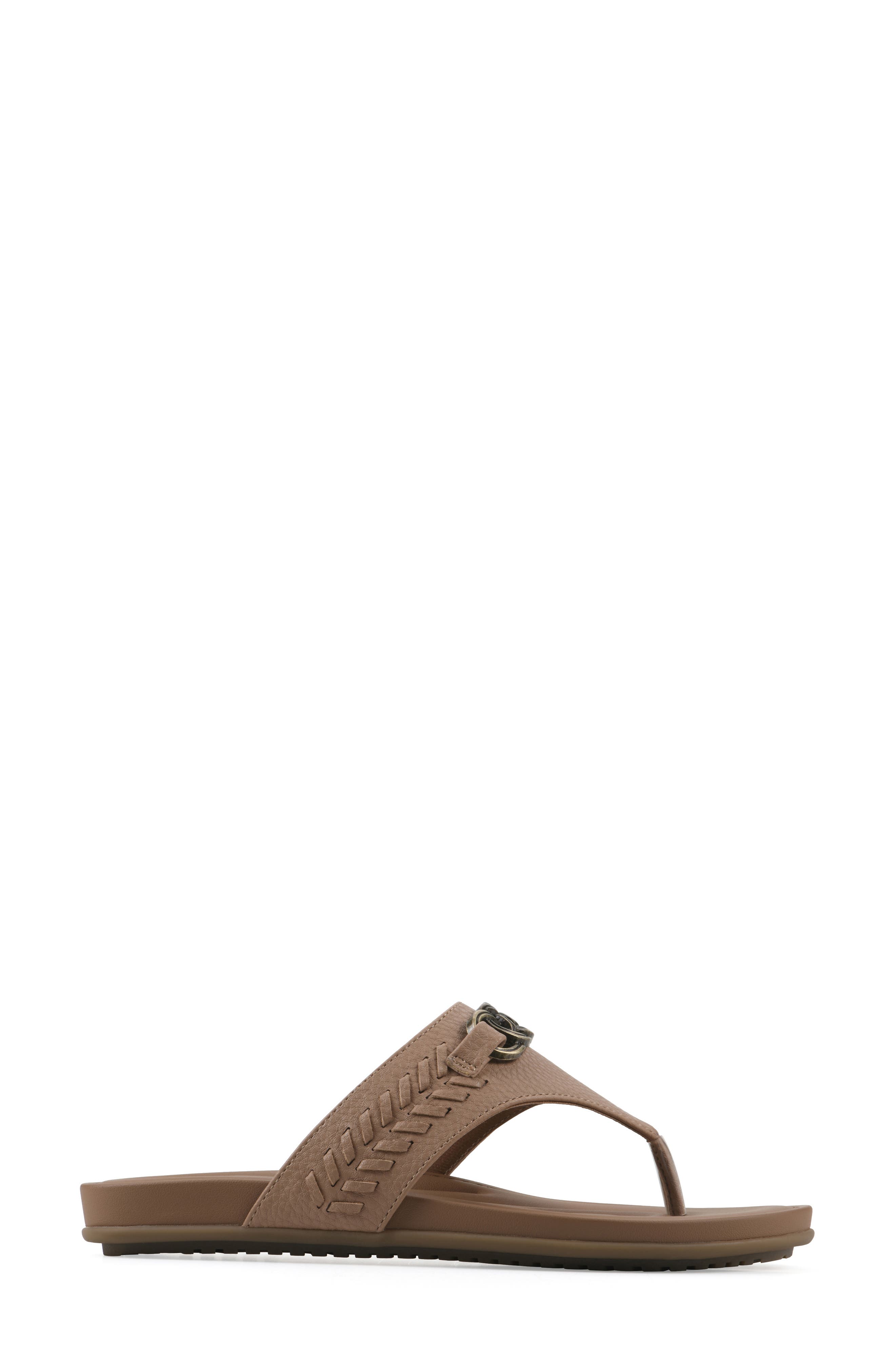 Aladdin Flip Flop, Alternate, color, NATURAL/ SMOOTH